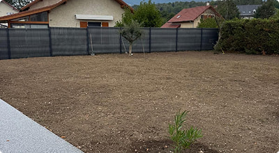 Après préparation terrain